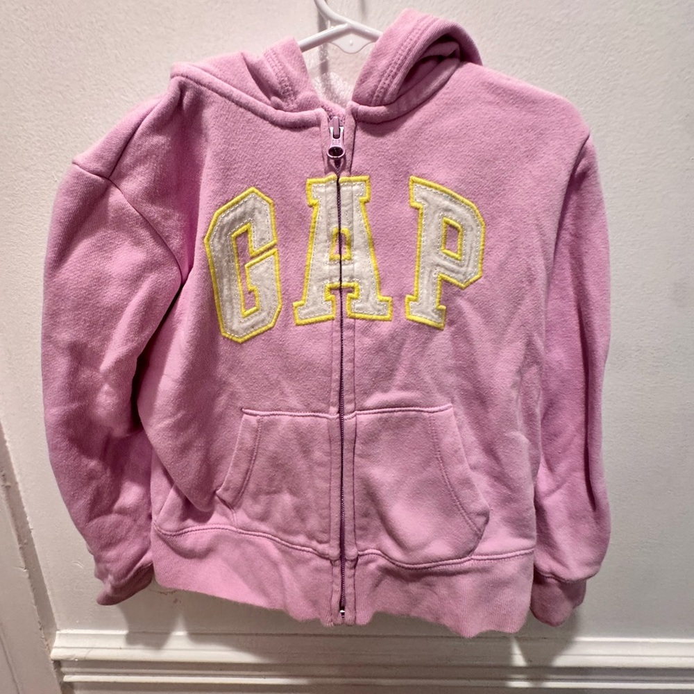 GAP Kids Hoodie with Yellow Logo - Picture 2 of 5